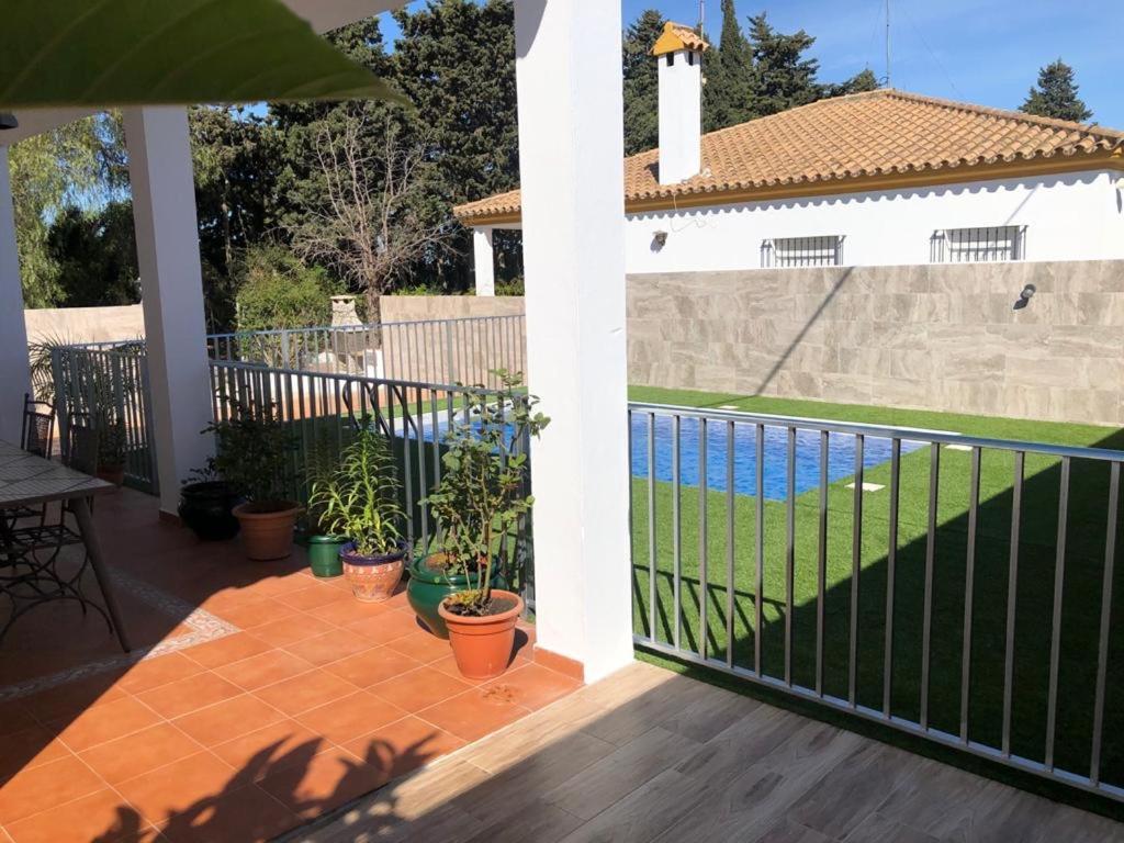 Casas Juani- chalet con piscina Conil De La Frontera Esterno foto